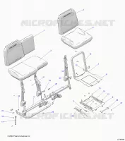 SEAT ASM. AND SLIDER