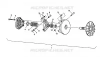 DRIVE CLUTCH ASSEMBLY 2X4 350L W937539 (4924032403020A)