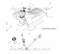 FUEL SYSTEM, FUEL TANK ASM.