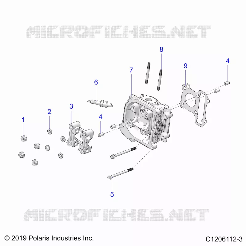 ENGINE, CYLINDER HEAD ASM