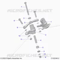 STEERING, IDLERS AND LINKS