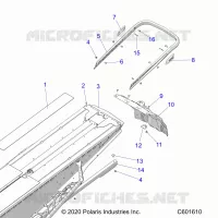 BUMPER, REAR