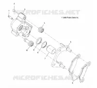 REAR BRAKE CALIPER