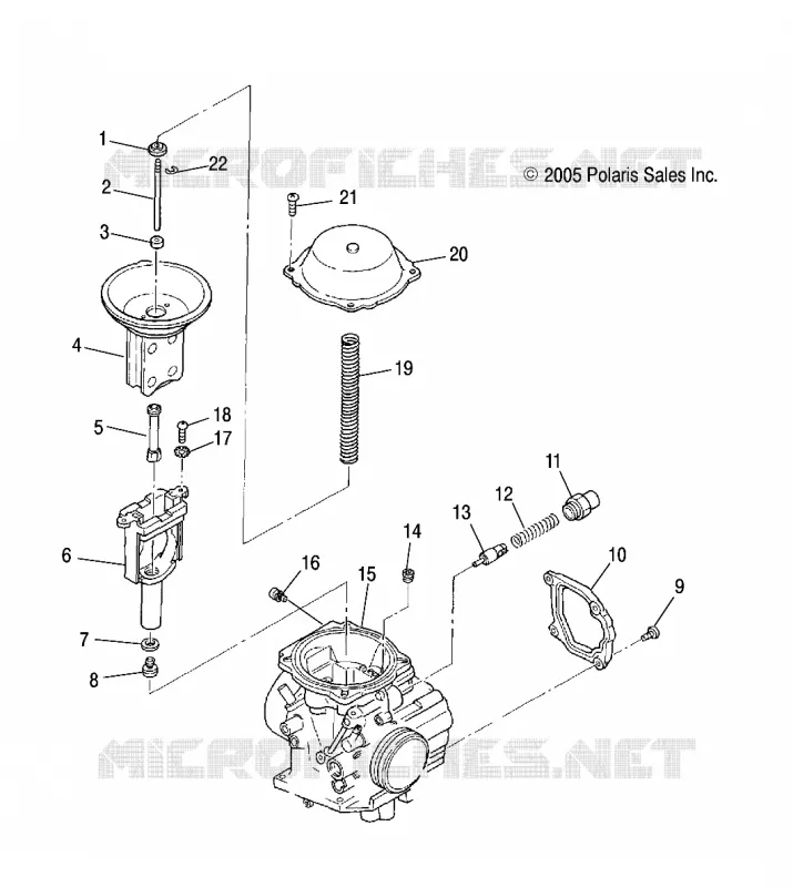 ENGINE, CARBURETOR, UPPER