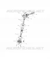 DRIVE TRAIN, FRONT GEARCASE INTERNALS (IF BUILT BEFORE 9/2/15)