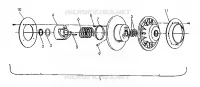 DRIVEN CLUTCH 500 AND 500 CLASSIC (4921252125036A)