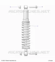 SUSPENSION, REAR SHOCK