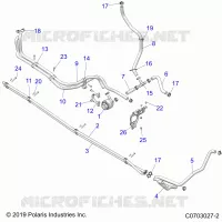 COOLING ROUTING, MANIFOLD