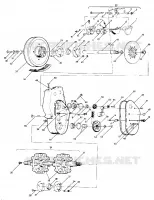 BRAKE   CHAINCASE TRAIL UPDATED 2/90 (4916831683013A)