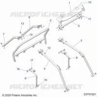 CHASSIS, CAB FRAME