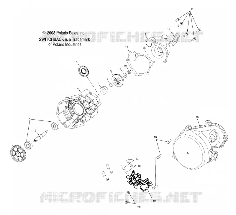 WATER PUMP/OIL PUMP (700)