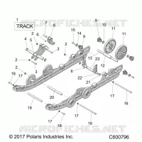 REAR SUSPENSION AND TRACK