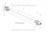 DRIVE TRAIN, PROP SHAFT, FRONT