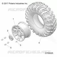 WHEELS, FRONT