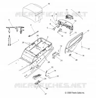 CHASSIS, REAR/TAILLIGHT ASM