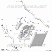 ENGINE, COOLING SYSTEM