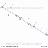 DRIVE TRAIN, FRONT PROP SHAFT