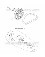 DRIVE TRAIN, CLUTCH, SECONDARY