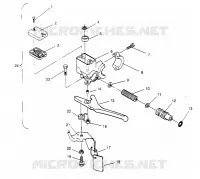 MASTER CYLINDER RXL TOURING 0950869 (4928982898B006)