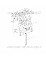 ENGINE, WATER BLOW BY HOSE