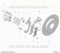 BRAKES, REAR CALIPER