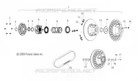 DRIVE TRAIN, CLUTCH, SECONDARY