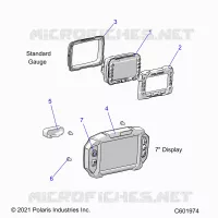 ELECTRICAL, MULTI FUNCTION GAUGE