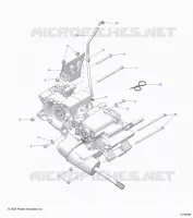 DRIVE TRAIN, MAIN GEARCASE MOUNTING