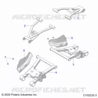 REAR SUSPENSION CONTROL ARMS