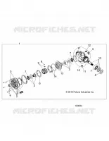 DRIVE TRAIN, FRONT GEARCASE INTERNALS