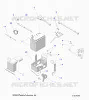 ELECTRICAL, BATTERY BOX ASM.