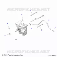 DRIVE TRAIN, GEARCASE MOUNTING, REAR