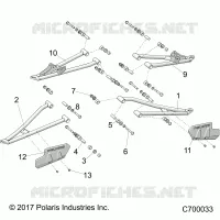 FRONT SUSPENSION CONTROL ARMS