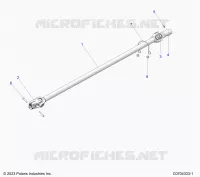 DRIVE TRAIN, FRONT PROP SHAFT