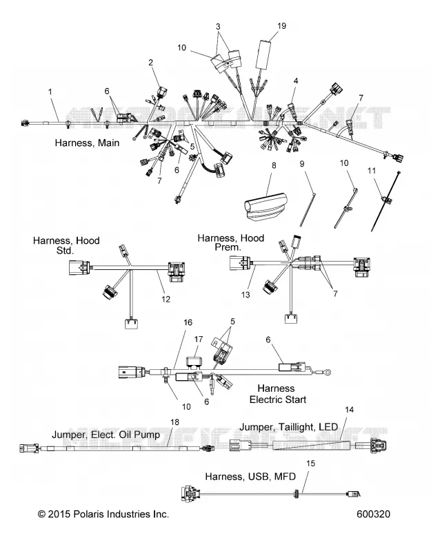 ELECTRICAL, WIRE HARNESS
