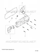 DRIVE TRAIN, CLUTCH COVER AND DUCTING