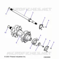 DRIVE TRAIN, JACKSHAFT AND DRIVE SHAFT