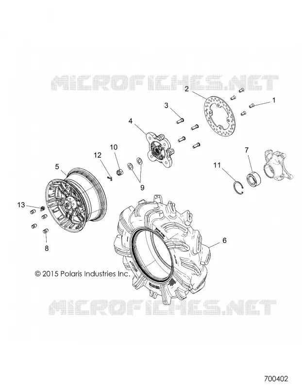 WHEELS, FRONT