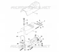 SEAT   GAS TANK ASSEMBLY