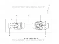 DRIVE TRAIN, MID PROP SHAFT