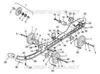 RAIL MOUNTING (SUSPENSION) XLT LTD 0973756 AND EUROPEAN XLT LTD E973756 (4937793779B008)