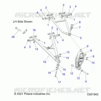 FRONT WISHBONES