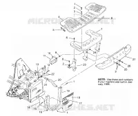 FRONT RACK   BUMPER MOUNTING XPLORER 4X4 W959140 (4930223022A010)