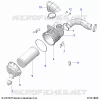 ENGINE, AIR INTAKE SYSTEM