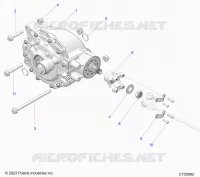 DRIVE TRAIN, REAR GEARCASE MOUNTING
