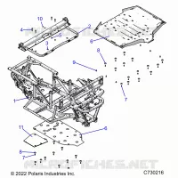 CHASSIS, FRAME 