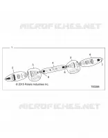 DRIVE TRAIN, REAR HALF SHAFT
