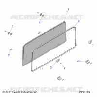 REAR BODYWORK WINDSHIELD