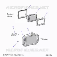 ELECTRICAL, MULTI FUNCTION GAUGE