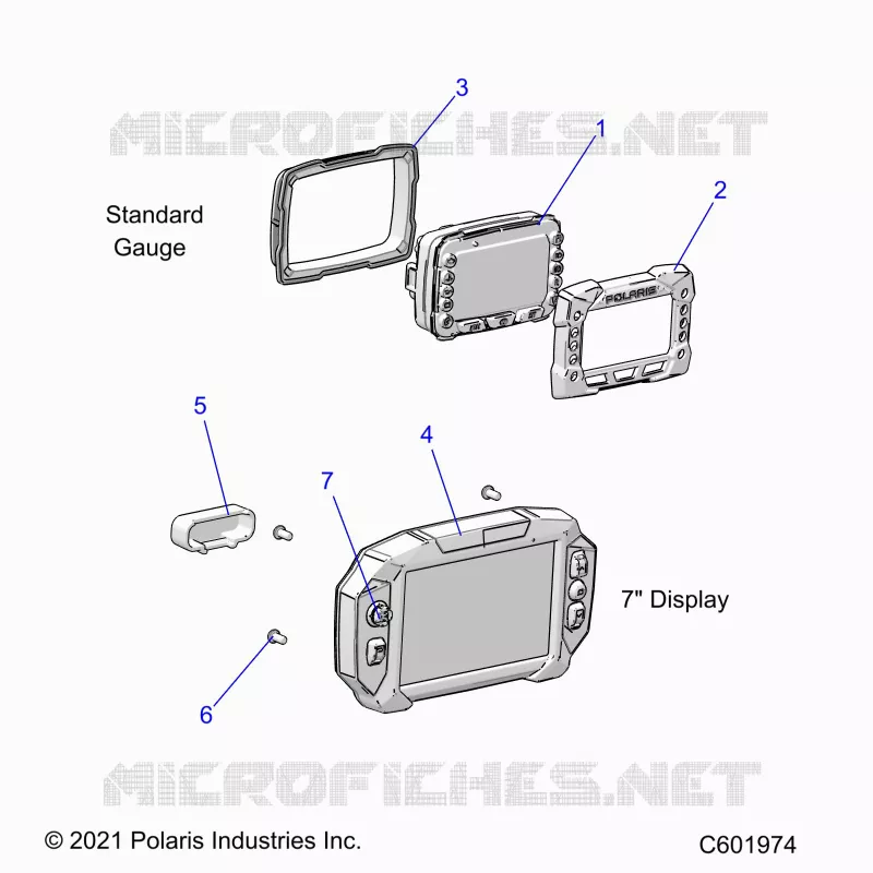 ELECTRICAL, MULTI FUNCTION GAUGE